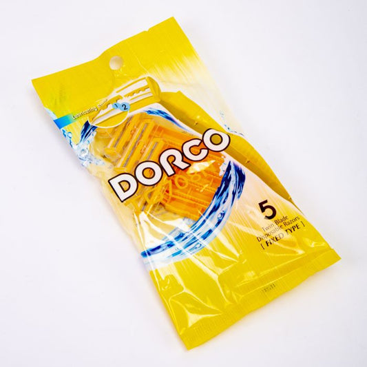 MAQUINA DE AFEITAR AMARILLO (5 UND)