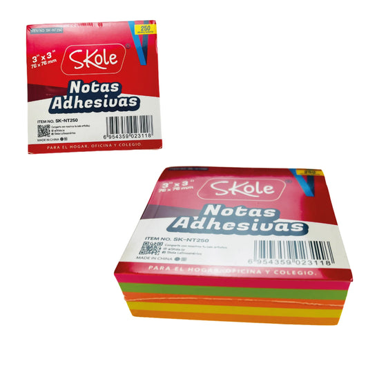 NOTA ADHESIVA 3 X 3